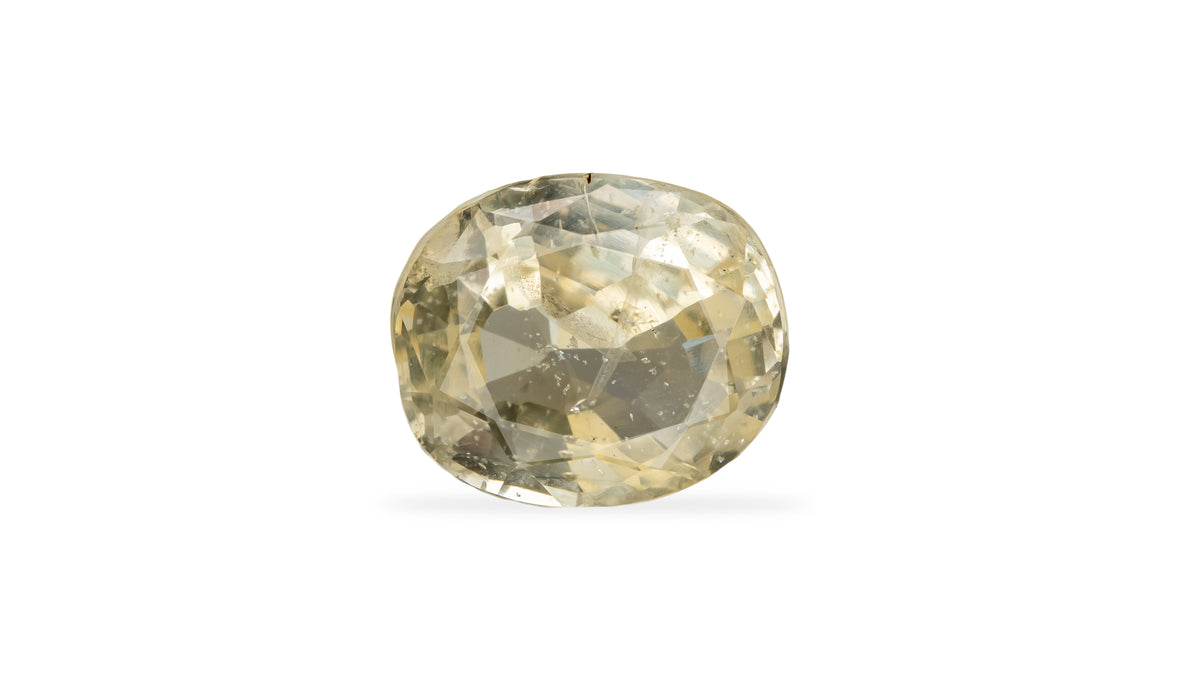 Natural Yellow Sapphire 4.29 Carats / 4.71 Ratti