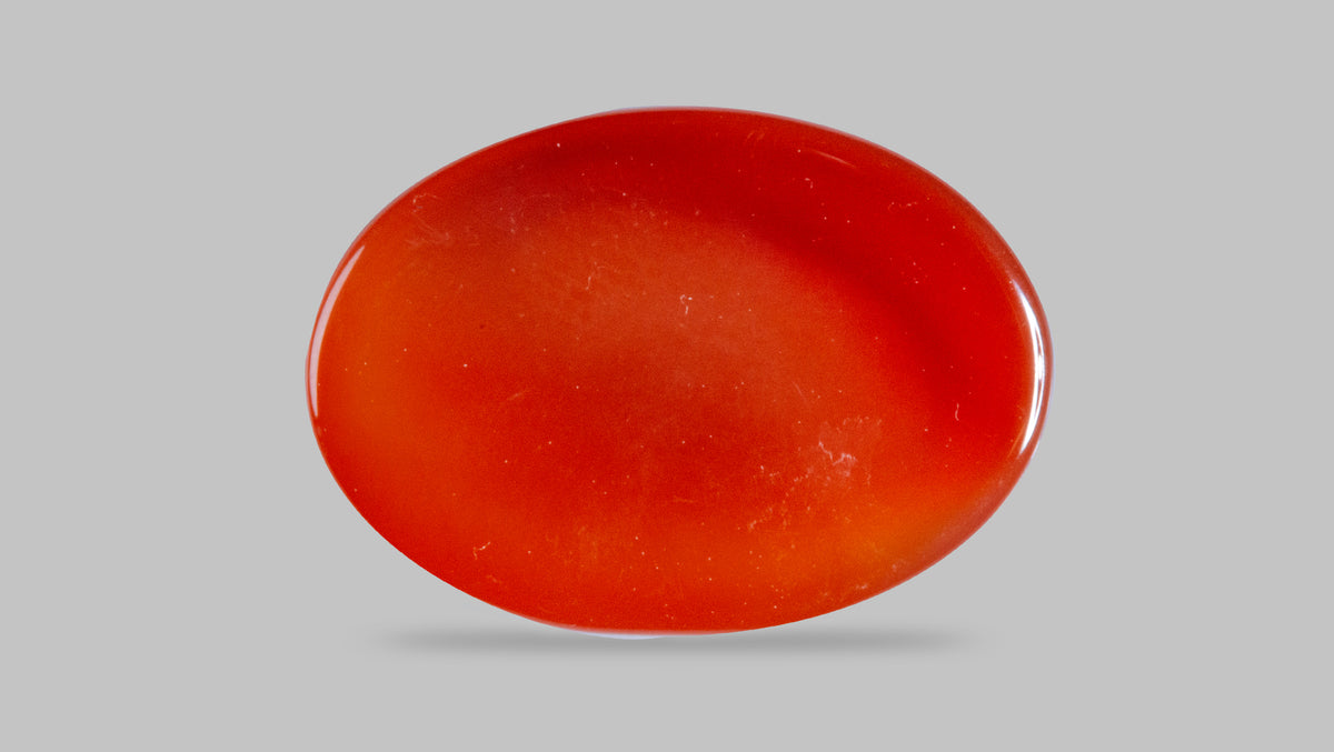 Sulemani Red Hakik 9.07 Carats / 9.97 Ratti