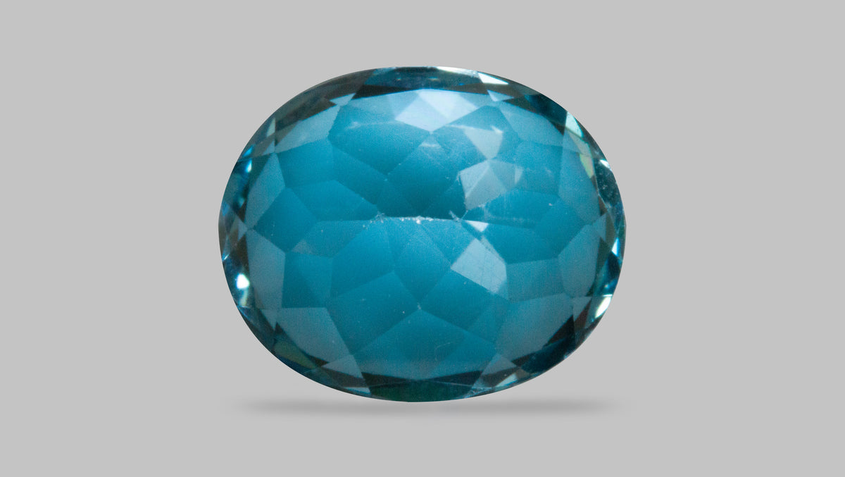 Natural Blue Topaz 5.71 Carats / 6.27 Ratti