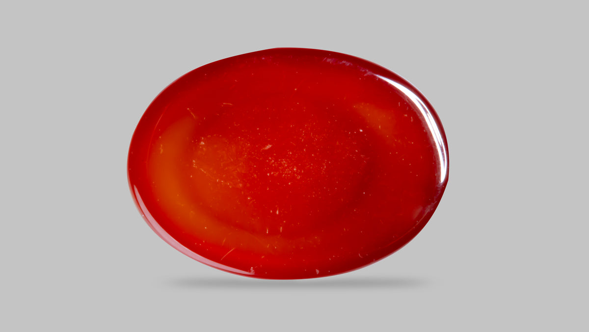 Sulemani Red Hakik 9.45 Carats / 10.38 Ratti