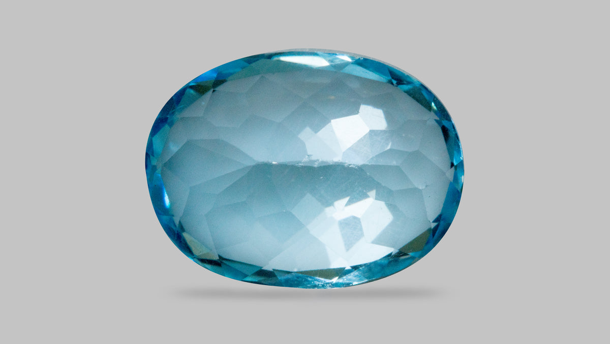 Natural Blue Topaz 11.57 Carats / 12.71 Ratti