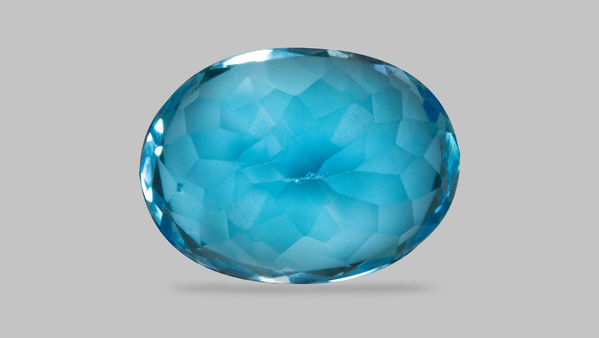 Natural Blue Topaz 13.38 Carats / 14.7 Ratti
