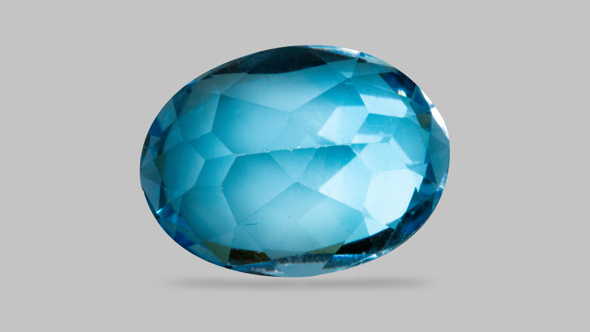 Natural Blue Topaz 11.30 Carats / 12.42 Ratti