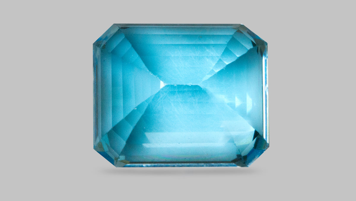 Natural Blue Topaz 11.48 Carats / 12.62 Ratti