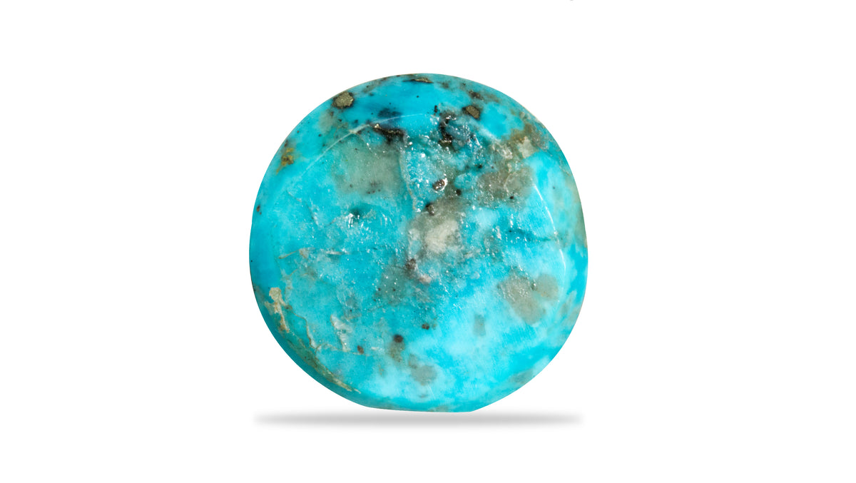 Irani Firoza (Turquoise) 10.57 Carats / 11.62 Ratti