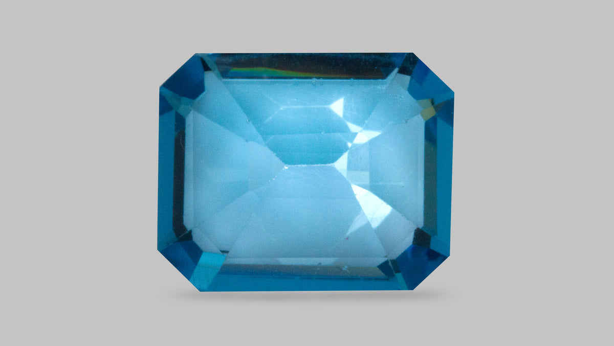 Natural Blue Topaz 6.19 Carats / 6.8 Ratti