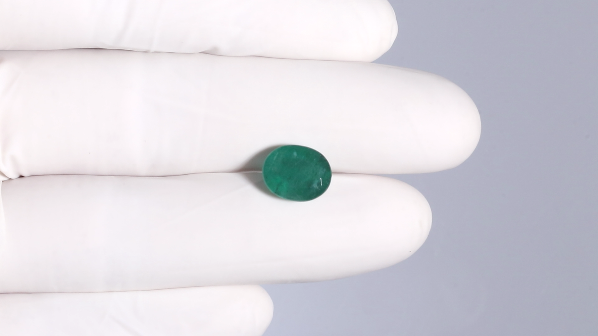 Zambian Emerald (Panna) 4.24 Carats / 4.66 Ratti