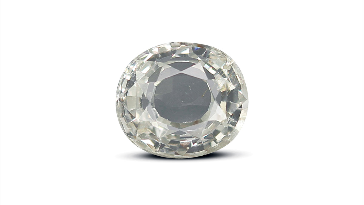 Natural White Sapphire 1.84 Carats / 2.02 Ratti