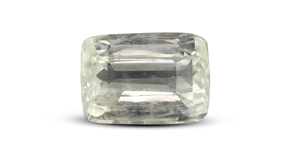 Natural White Sapphire 4.82 Carats / 5.3 Ratti