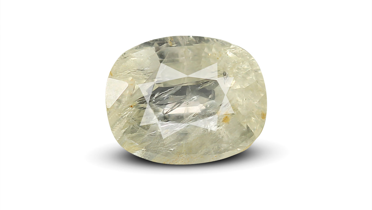 Natural Yellow Sapphire 3.42 Carats / 3.76 Ratti