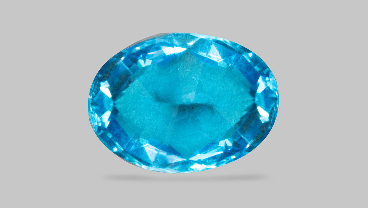 Natural Blue Topaz 5.86 Carats / 6.44 Ratti