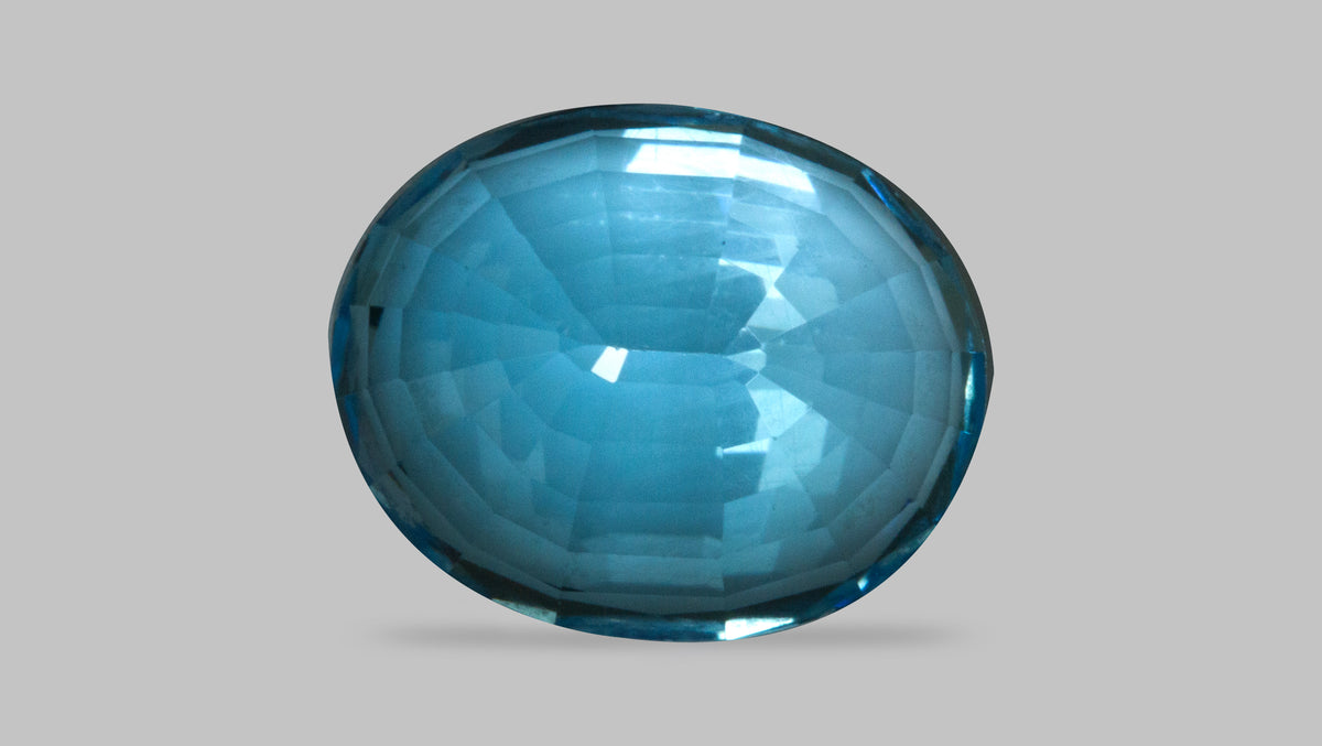 Natural Blue Topaz 7.70 Carats / 8.46 Ratti