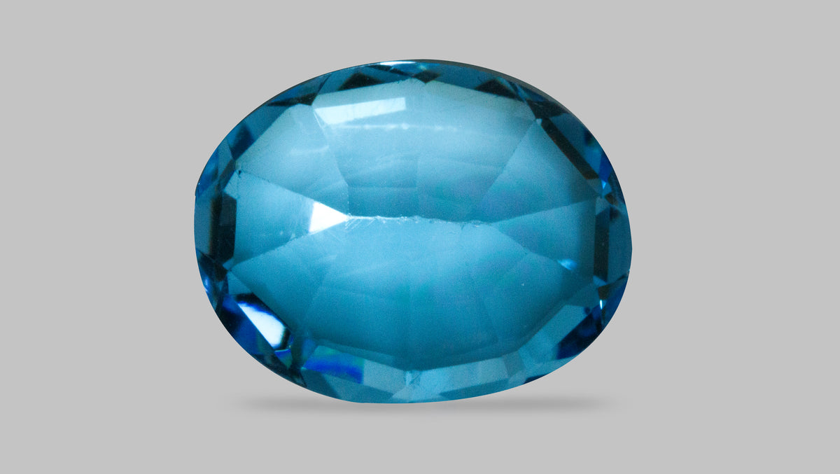 Natural Blue Topaz 6.61 Carats / 7.26 Ratti