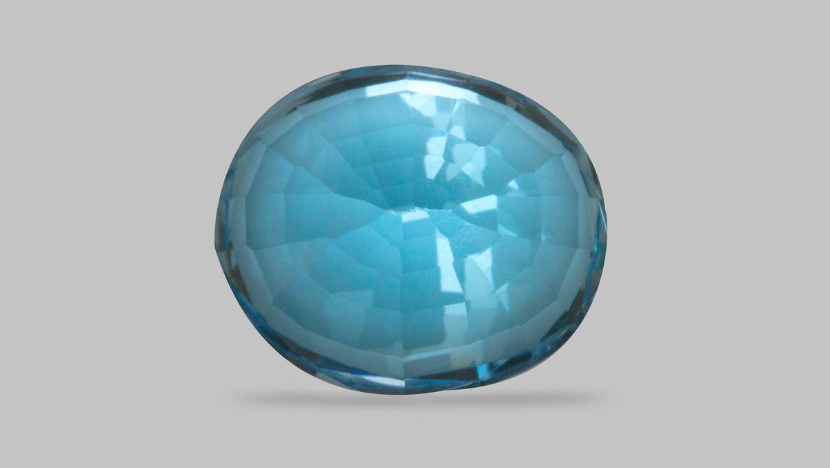 Natural Blue Topaz 6.87 Carats / 7.55 Ratti