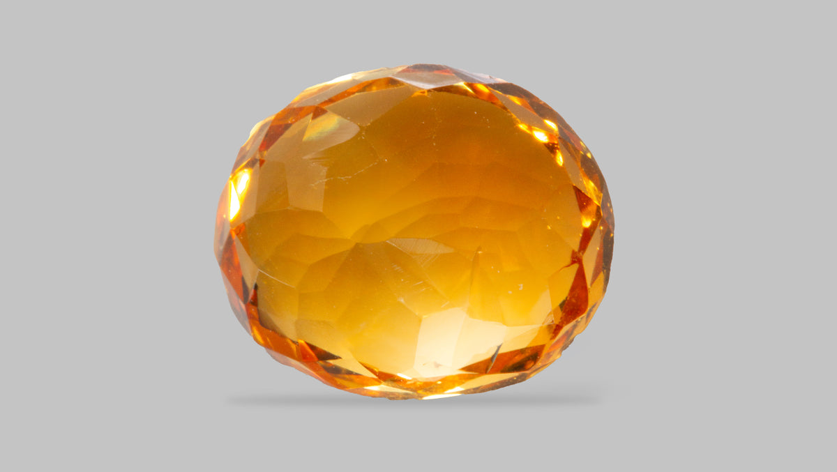 Citrine (Sunela) 6.47 Carats / 7.11 Ratti