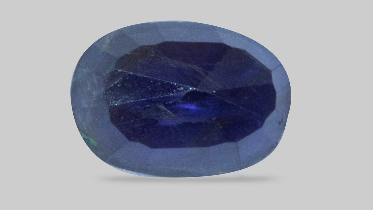 Natural Iolite(Neeli) 3.28 Carats / 3.6 Ratti