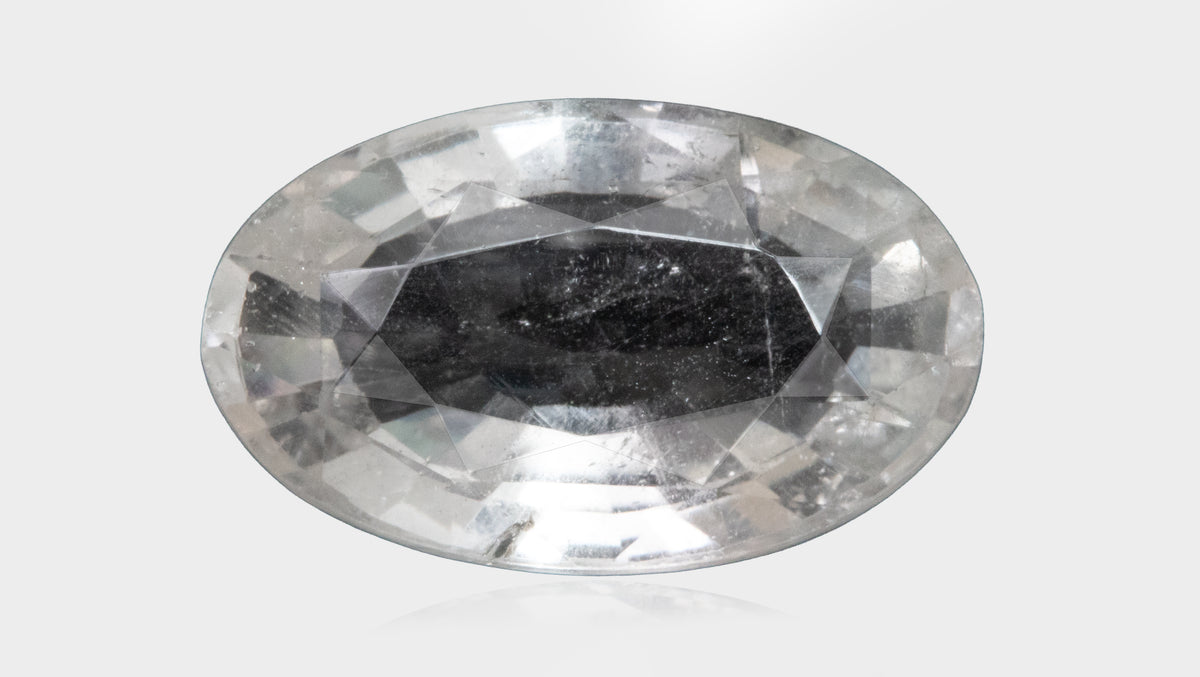 WHITE TOPAZ 5.88 CARATS / 6.46 Ratti