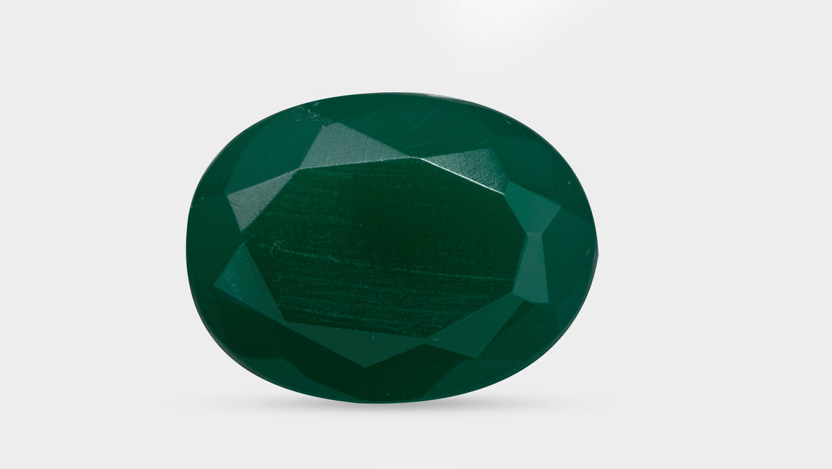 GREEN ONYX 5.85 CARATS / 6.43 Ratti