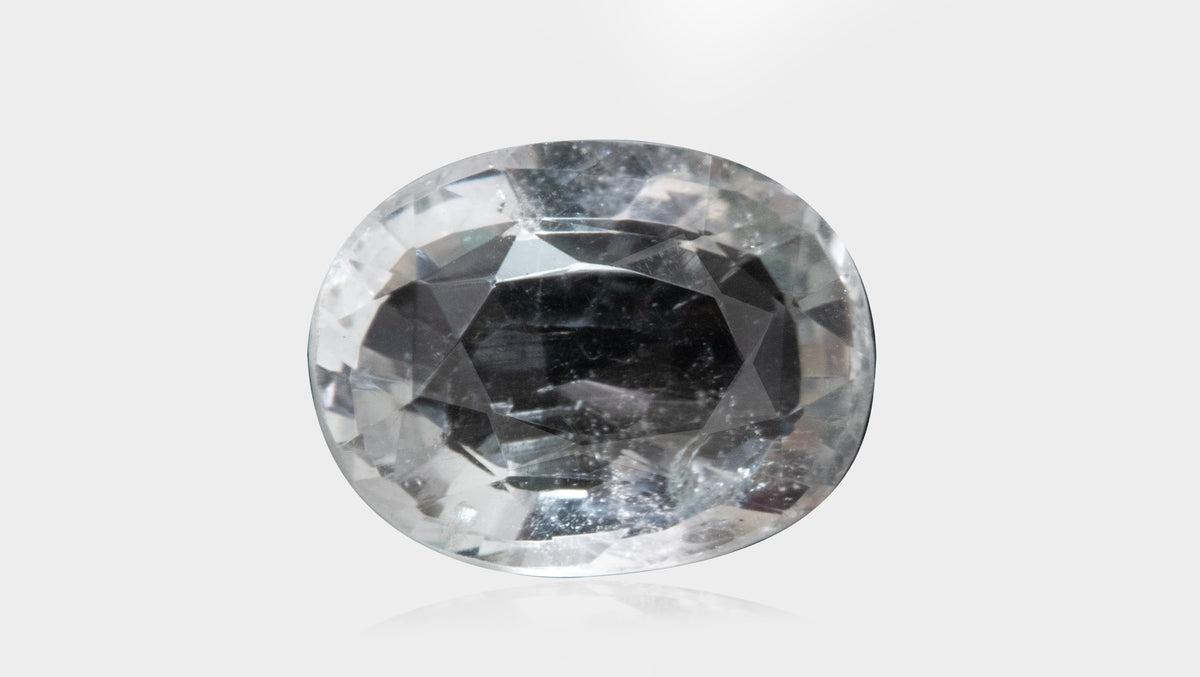 WHITE TOPAZ 4.38 CARATS / 4.81 Ratti