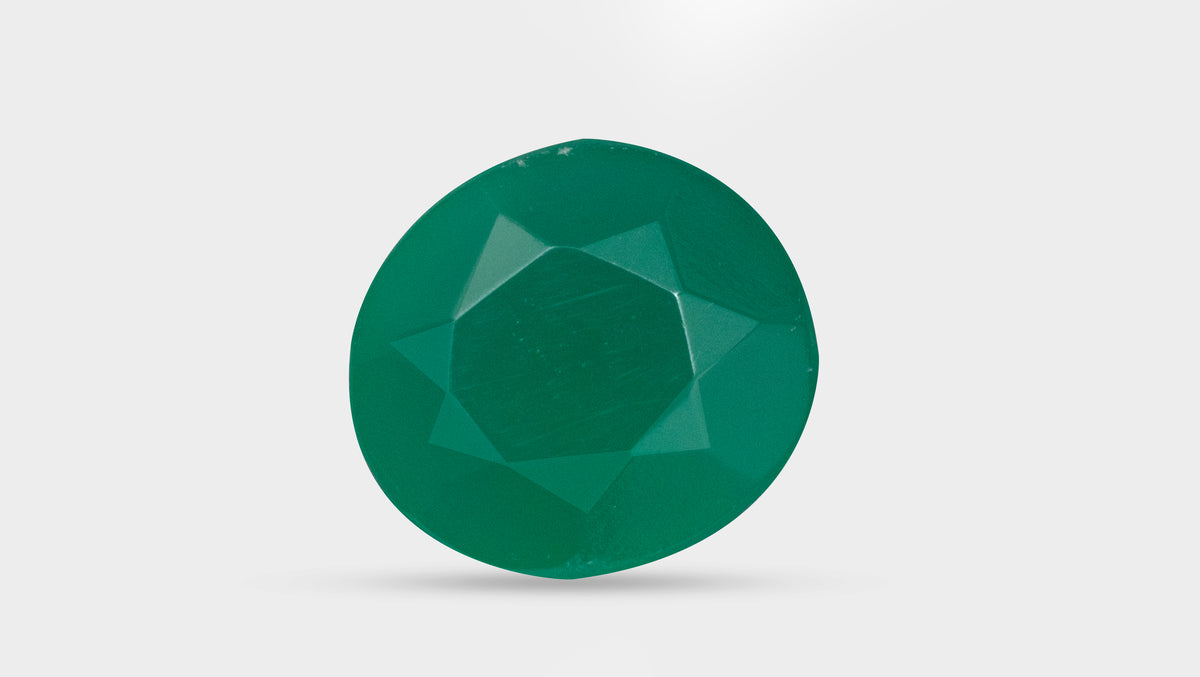GREEN ONYX 3.85 CARATS / 4.23 Ratti