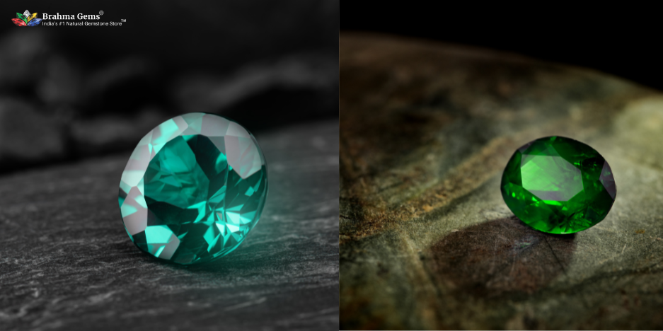 What are the Difference Between Natural Emerald Stone (Panna Stone) and Green Sapphire?