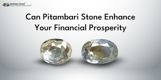 Does the Pitambari Stone Help with Financial Growth?