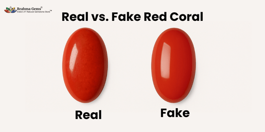 Real vs. Fake Red Coral: How to Identify a Genuine Moonga Stone