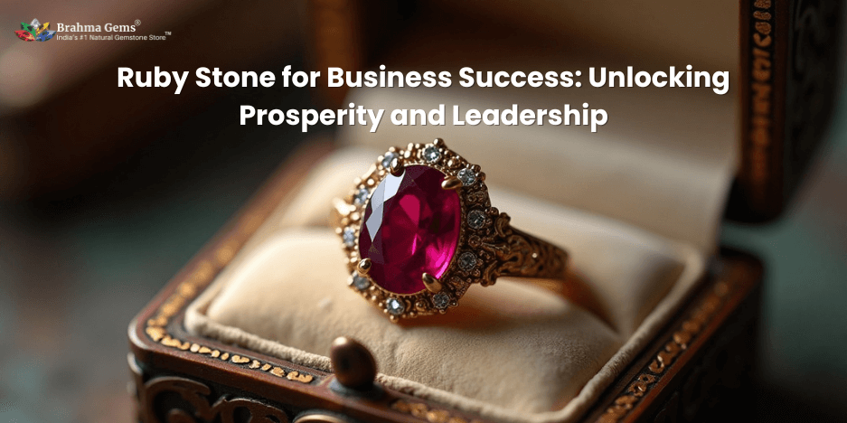 Ruby Stone for Business Success: Unlocking Prosperity and Leadership