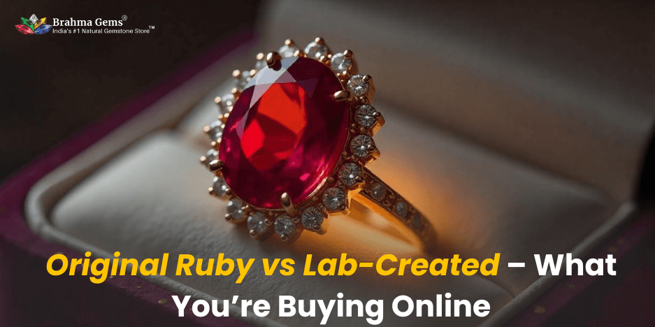 Original Ruby vs Lab-Created – What You’re Buying Online