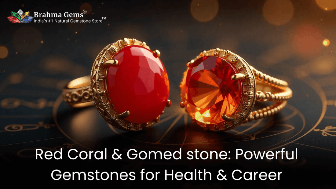 Red Coral & Gomed stone: Powerful Gemstones for Health & Career