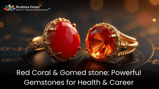 Red Coral & Gomed stone: Powerful Gemstones for Health & Career