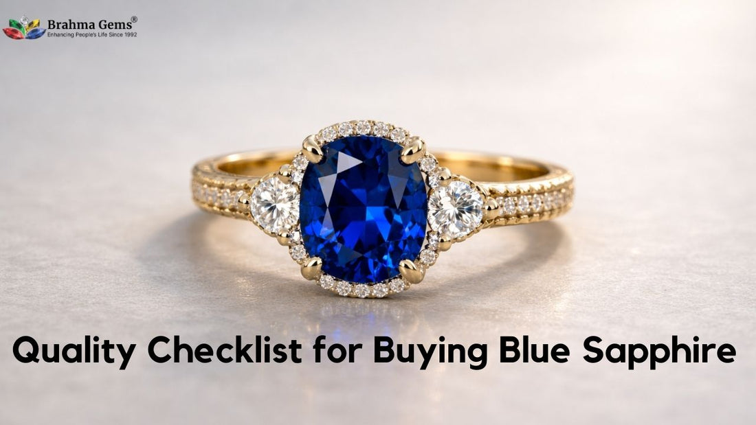 Quality Checklist for Buying Blue Sapphire