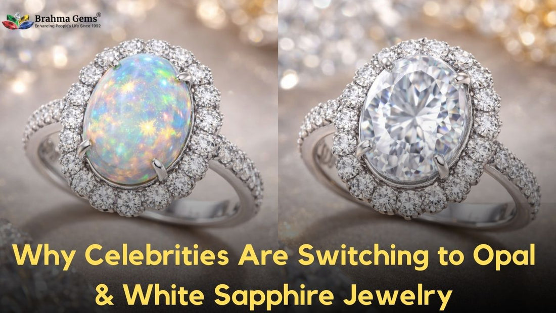 Why Celebrities Are Switching to Opal & White Sapphire Jewelry