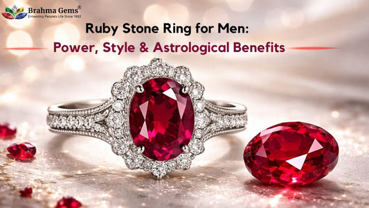 Ruby Stone Ring for Men: Power, Style & Astrological Benefits