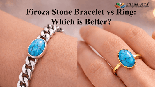 Firoza Stone Bracelet vs Ring: Which is Better?