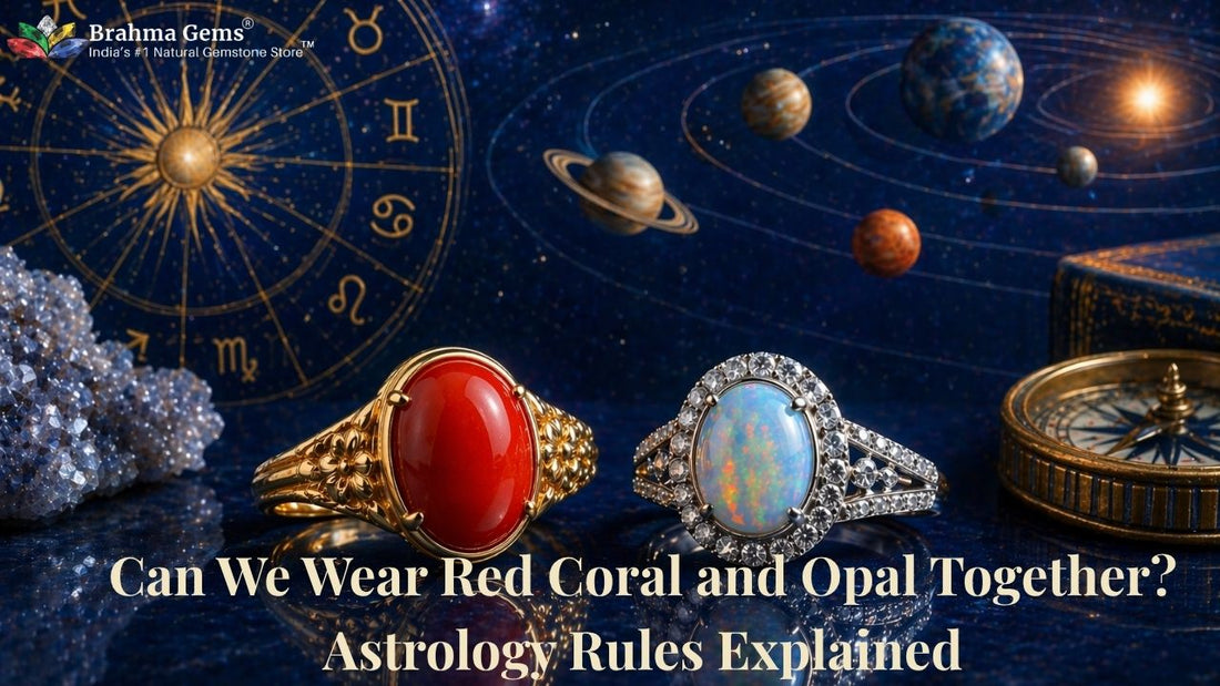 Can We Wear Red Coral and Opal Together? Astrology Rules Explained