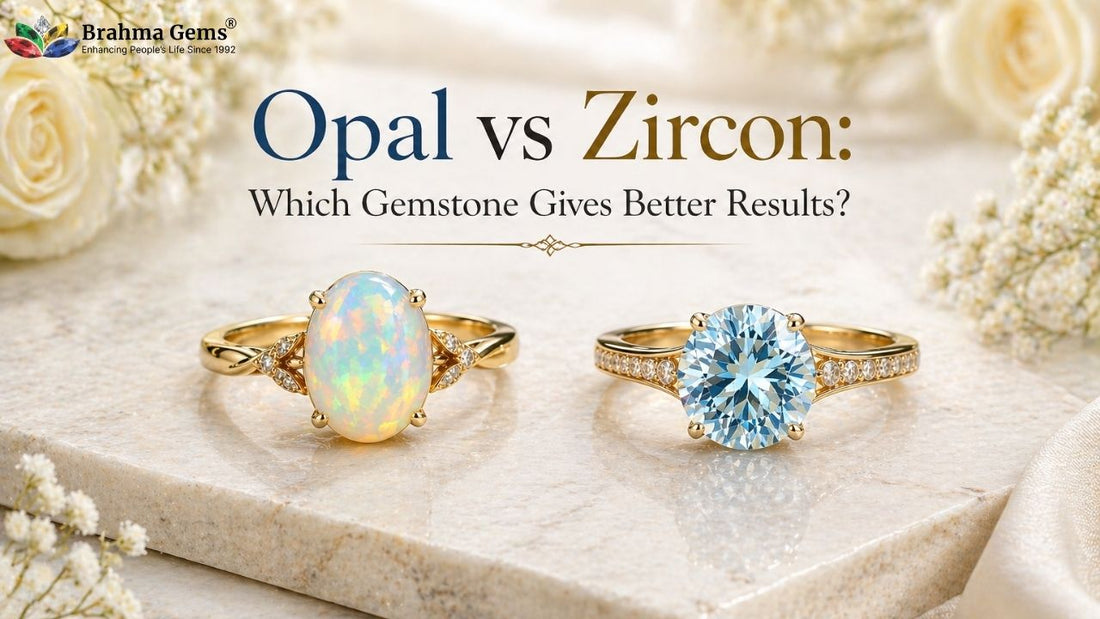 Opal vs Zircon: Which Gemstone Gives Better Results?