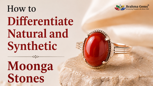 How to Differentiate Natural and Synthetic Moonga Stones