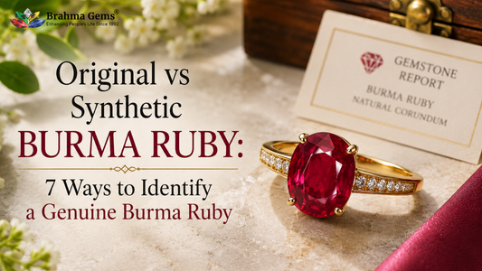 Original vs Synthetic Burma Ruby: 7 Ways to Identify a Genuine Burma Ruby