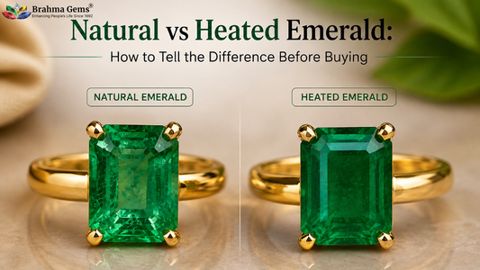 Natural vs Heated Emerald: How to Tell the Difference Before Buying