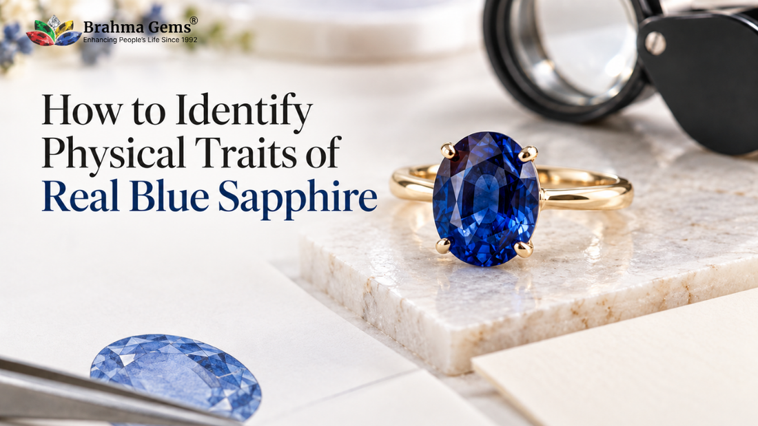 How to Identify Physical Traits of Real Blue Sapphire