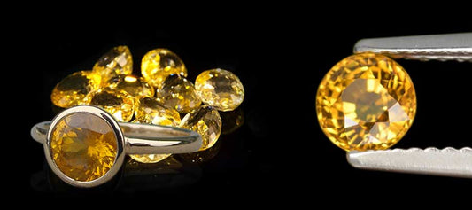 Quality check of Yellow-Sapphire: Real vs Imitation