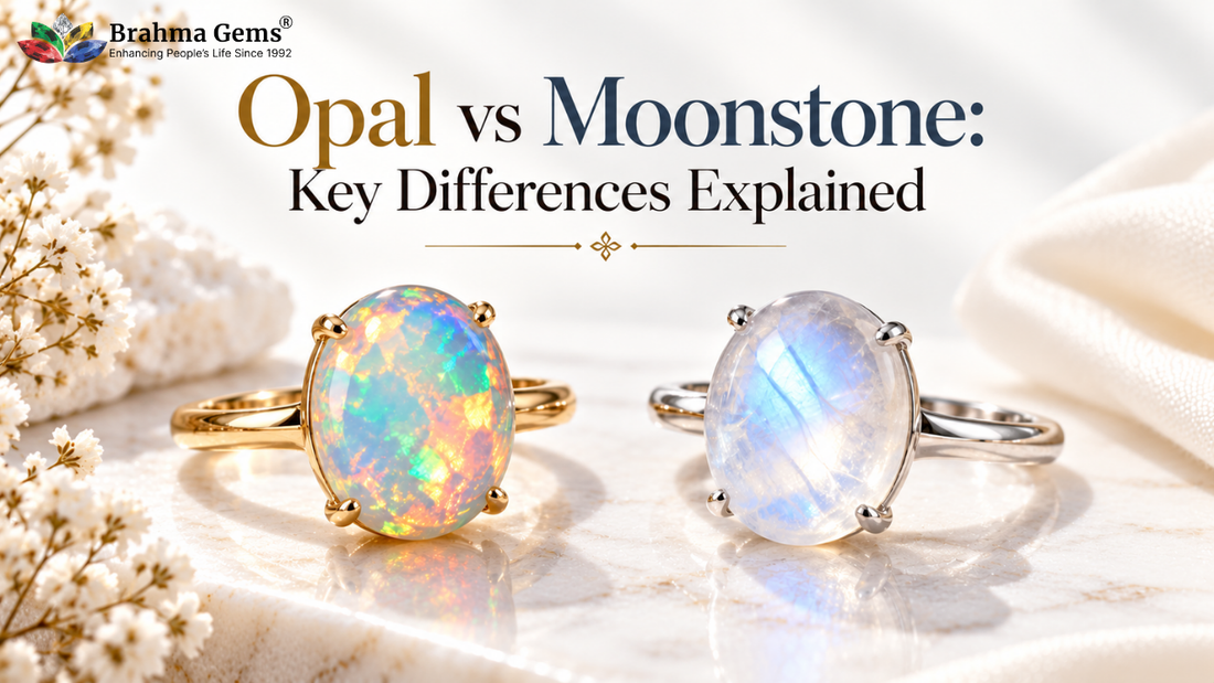 Opal vs Moonstone: Key Differences Explained