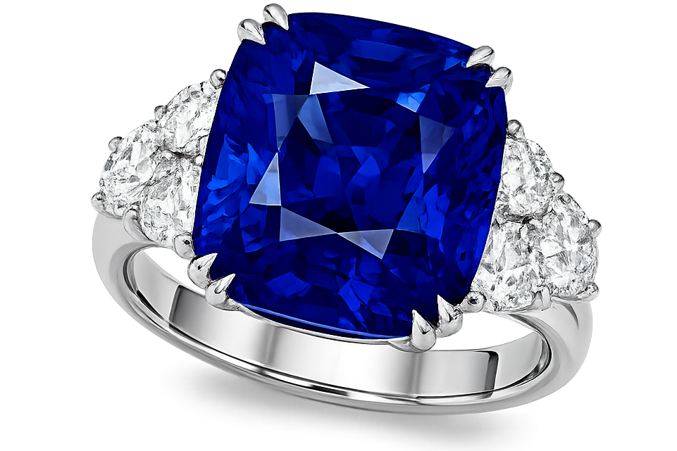 Shop Natural Blue Sapphire (Neelam) Stone Online in Noida at Best Price ...
