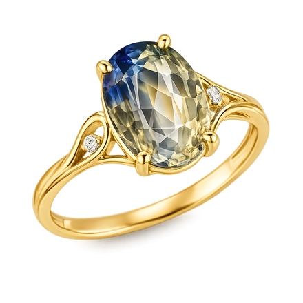 BI-Color Sapphire (Pitambari)