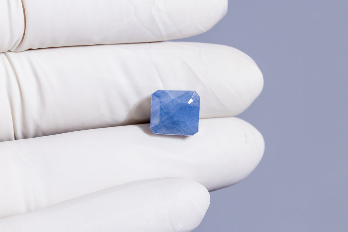 Kashmir Blue Sapphire (Neelam) 10.23 Carats / 11.24 Ratti