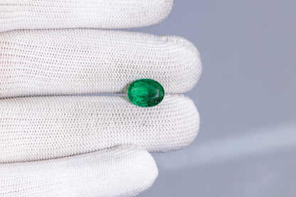 Zambian Emerald (Panna) 2.46 Carats / 2.7 Ratti