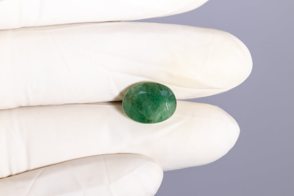 Minor Oil Zambian Emerald 5.89 Carats / 6.47 Ratti