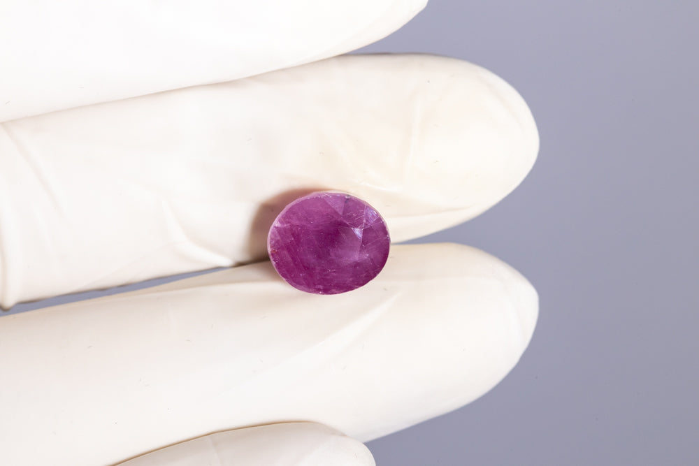 African Ruby (Manik) 7.03 Carats / 7.73 Ratti