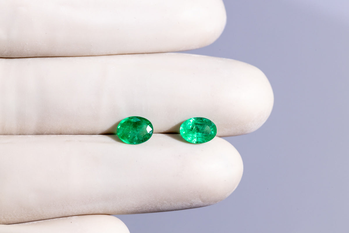 Zambian Emerald (Panna) 2.16 Carats / 2.37 Ratti